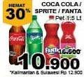 Promo Harga COCA COLA Minuman Soda 1500 ml - Giant