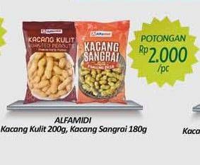 Promo Harga ALFAMIDI Kacang Kulit/ALFAMIDI Kacang Sangrai   - Alfamidi
