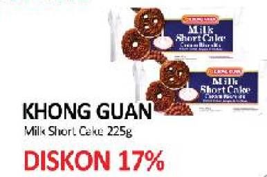 Promo Harga KHONG GUAN Short Cake 225 gr - Yogya