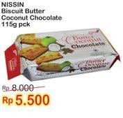 Promo Harga NISSIN Biscuits Chocolate 115 gr - Indomaret