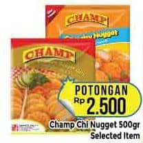 Promo Harga Champ Nugget 500 gr - Hypermart