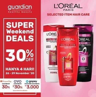 Promo Harga LOREAL Shampoo/Conditioner  - Guardian