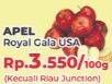 Promo Harga Apel Royal Gala USA per 100 gr - Yogya