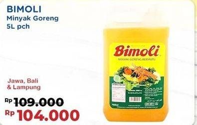 Promo Harga Bimoli Minyak Goreng 5000 ml - Indomaret