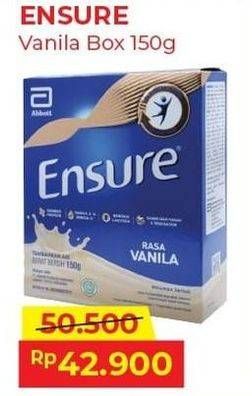 Promo Harga ENSURE Nutrition Powder FOS Vanila 150 gr - Alfamart