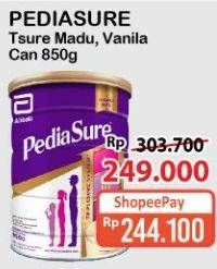 Promo Harga PEDIASURE Triplesure Madu, Vanila 850 gr - Alfamart