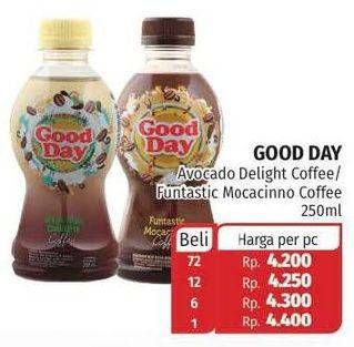 Promo Harga Good Day Coffee Drink Avocado Delight, Funtastic Mocacinno 250 ml - Lotte Grosir