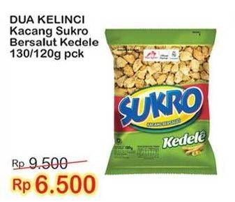 Promo Harga DUA KELINCI Kacang Sukro Bersalut Kedelai 130 gr - Indomaret