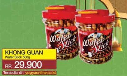 Promo Harga Khong Guan Wafer Stick Chocolate 500 gr - Yogya