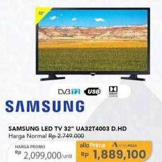 Promo Harga Samsung UA32T4003 | LED TV 32"  - Carrefour