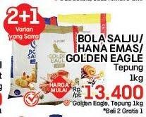 Promo Harga Bola Salju/Hana Emas/Golden Eagle Tepung  - LotteMart