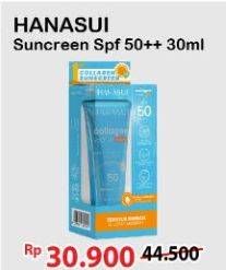 Promo Harga Hanasui Collagen Water Sunscreen 30 ml - Alfamart