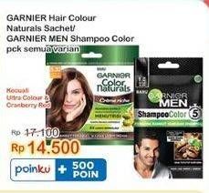 Promo Harga Garnier Hair Colour Naturals/Garnier Men Shampoo Color  - Indomaret