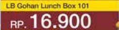 Promo Harga Lion Star Lunch Box Gohan  - Yogya