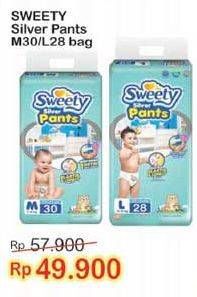 Promo Harga Sweety Silver Pants M30, L28  - Indomaret