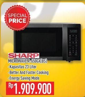 Promo Harga SHARP R-650GX (BS)  - Hypermart