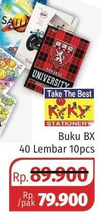 Promo Harga KIKY Buku Boxy 40 Lembar per 10 pcs - Lotte Grosir