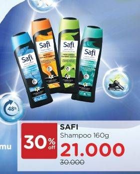 Promo Harga SAFI Hair Xpert Shampoo All Variants 160 ml - Watsons