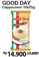 Promo Harga Good Day Cappuccino 10 sachet - Alfamart