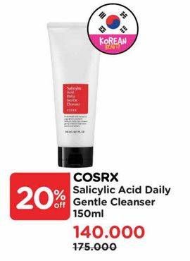 Promo Harga Cosrx Daily Gentle Cleanser Salicylic Acid 150 ml - Watsons