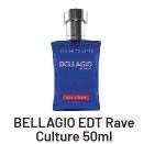 Promo Harga BELLAGIO Eau De Toilette Rave Culture 50 ml - Alfamart