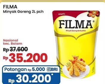 Promo Harga Filma Minyak Goreng 2000 ml - Indomaret