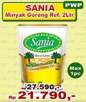 Promo Harga SANIA Minyak Goreng 2 ltr - TIP TOP