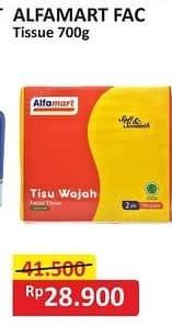 Promo Harga Alfamart Facial Tissue 700 gr - Alfamart