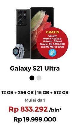 Promo Harga SAMSUNG Galaxy S21 Ultra  - Erafone