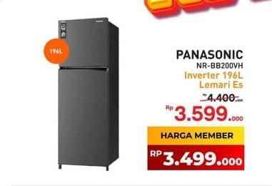 Promo Harga Panasonic NR-BB200V-H  - Yogya