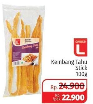 Promo Harga CHOICE L Kembang Tahu Stick 100 gr - Lotte Grosir