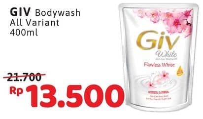 Promo Harga GIV Body Wash All Variants 400 ml - Alfamidi