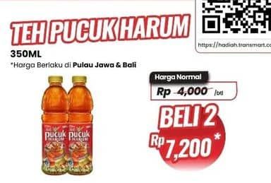 Promo Harga Teh Pucuk Harum Minuman Teh Jasmine 350 ml - Carrefour