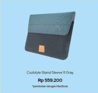Promo Harga COZI Style Stand Sleeve 11 Gray  - iBox