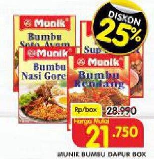 Promo Harga MUNIK Bumbu  - Superindo