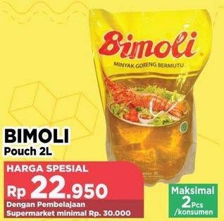 Promo Harga BIMOLI Minyak Goreng 2 ltr - Yogya