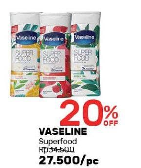 Promo Harga VASELINE Super Food Skin Serum  - Guardian