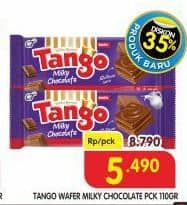 Promo Harga Tango Wafer Chocolate 115 gr - Superindo