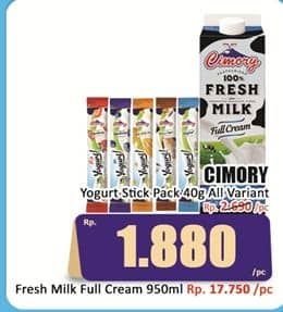 Promo Harga Cimory Yogurt Stick All Variants 40 gr - Hari Hari
