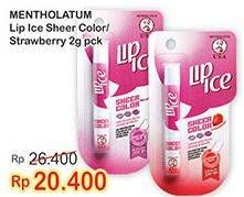 Promo Harga LIP ICE Sheer Color Strawberry 2 gr - Indomaret