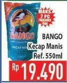 Promo Harga BANGO Kecap Manis 550 ml - Hypermart