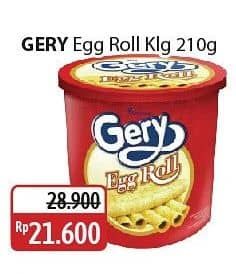 Promo Harga Gery Egg Roll 210 gr - Alfamidi