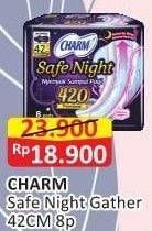 Promo Harga Charm Safe Night Gathers 42cm 8 pcs - Alfamart