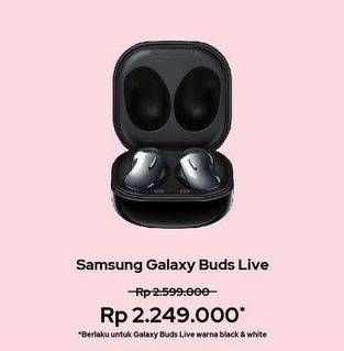 Promo Harga SAMSUNG Galaxy Buds Live  - Erafone