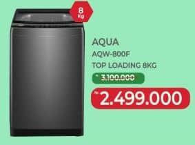 Promo Harga Aqua Mesin Cuci AQW-800F  - Yogya