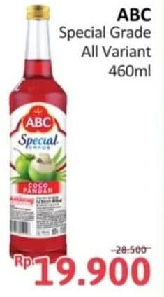 Promo Harga ABC Syrup Special Grade All Variants 485 ml - Alfamidi