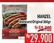 Promo Harga HANZEL Bratwurst Original 360 gr - Hypermart