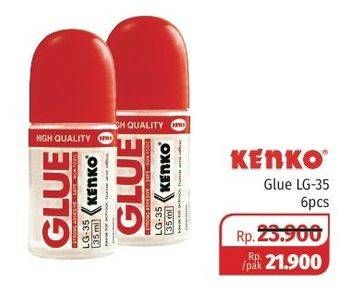 Promo Harga KENKO Liquid Glue 6 pcs - Lotte Grosir