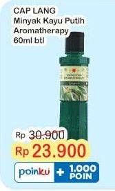Promo Harga Cap Lang Minyak Ekaliptus Aromatherapy Original 60 ml - Indomaret