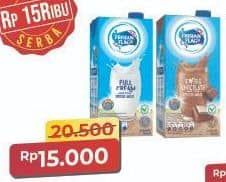 Promo Harga Frisian Flag Susu UHT Purefarm Full Cream, Swiss Chocolate, Coconut Delight 946 ml - Alfamart